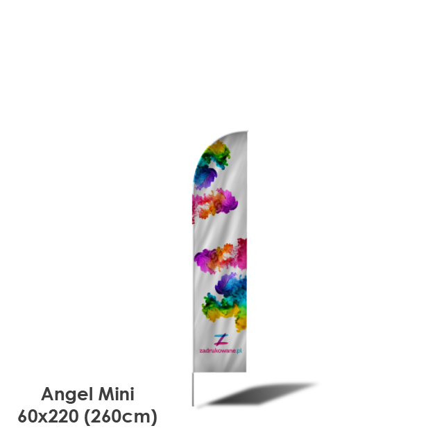 Beach Flag Angel Mini 60x220 (260cm) (1)