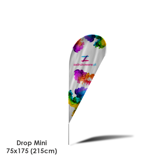 Beach Flag Drop Mini 75x175 (215cm) (1)