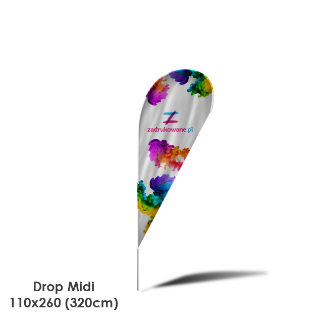 Beach Flag Drop Midi 110x260 (320cm) (1)