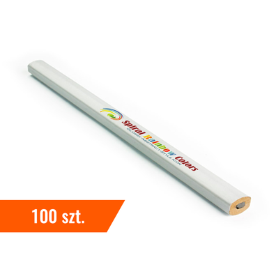 Ołówek Stolarski z nadrukiem UV - 100 sztuk