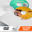 DVD 100szt z nadrukiem + koperty