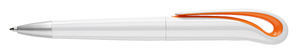 Długopis White z nadrukiem UV - 100szt